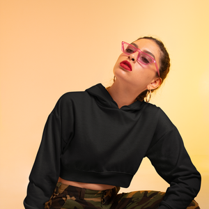 Sudadera con capucha recortada para hombre otoño Slim Fit 320 Gsm algodón polar diseño personalizado bordado estampado sudadera chándal 100% - Product Image 1