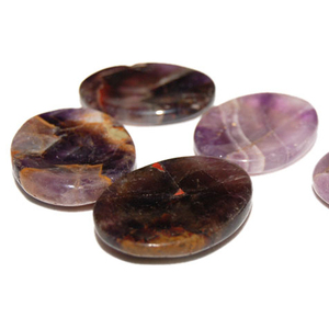 Get Amethyst <b>Worry</b> <b>Stone</b> | Amethyst <b>Worry</b> <b>Stone</b> for Sale | Amethyst <b>Worry</b> <b>Stone</b> Online Semiprecious <b>Stone</b> Craft Supply - Product Image 1
