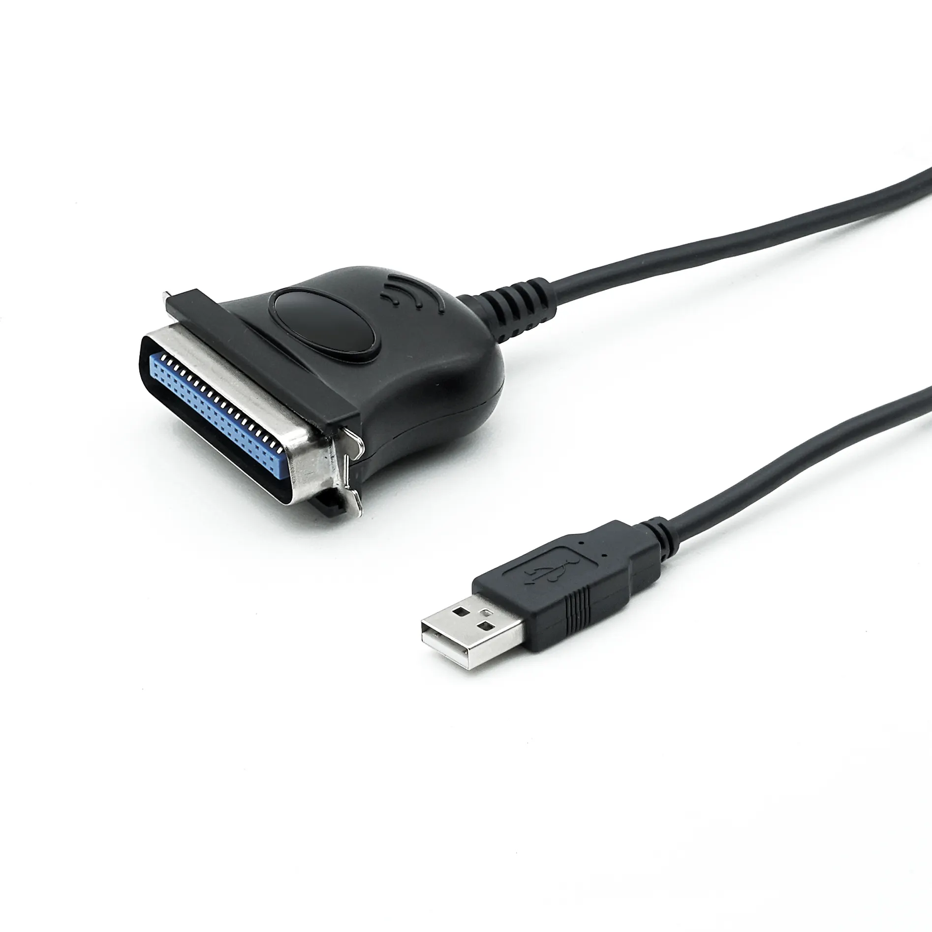 USB To Parallel Printer CN36 Pria untuk Kabel Adaptor untuk IEEE1284 Printer Inkjet, Laser, Komputer laptop