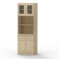 Meuble de cuisine moderne haut de gamme à faible coût en panneaux de particules, démontable, FURNIZONE, fabricant malaisien, couleur personnalisée 2101