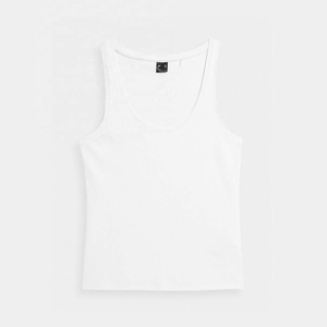 Camisetas sin mangas sexys para mujer, cuello redondo, ajustadas, estilo crop top, PIHA SPORTS, de poliéster/algodón, casuales, tallas 8-14 - Product Image 5