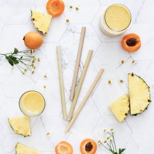 Vente en gros de pailles en bambou avec logo personnalisé pour bar et fête pailles réutilisables de 6mm/8mm de diamètre pour les boissons dans la cuisine - Product Image 3