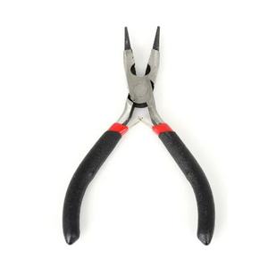 Kit de pinces à bijoux anti-dérapantes à poignée noire professionnelle outils d'épissage et de fixation multi-types pour la conception de bijoux à bricoler soi-même - Product Image 4