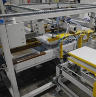 Machine d'emballage automatique en ligne pour oreiller, avec bobine à pression, 25 pièces, modèle turc, emballage sous vide