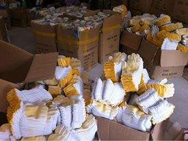 Guantes de Trabajo Personalizados 100% Cuero Sprite Grad con Palma Completa y Logotipo Impreso Personalizado, Modelo Casual CTR-SPORTS CTR-6042 - Product Image 4