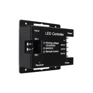 Bộ Điều Khiển <span class=keywords><strong>LED</strong></span> 12-24V Cảm Ứng Điều Khiển <span class=keywords><strong>RGB</strong></span> Từ Xa 24A 3 Kênh <span class=keywords><strong>LED</strong></span> <span class=keywords><strong>Strip</strong></span> Light Điều Khiển RF Cho SMD5050 3528 <span class=keywords><strong>RGB</strong></span> <span class=keywords><strong>LED</strong></span> Tape - Product Image 6