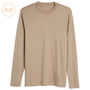 Camiseta de manga larga de rendimiento para hombre Camiseta de manga larga personalizada Diseño en blanco personalizado Camiseta de longitud completa de ajuste estándar - Product Image 5