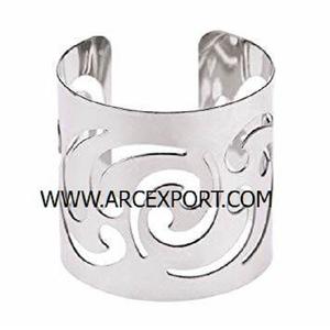 ห่วงใส่ผ้าเช็ดปากทองเหลืองสีทองดีไซน์รูปใบไม้มาใหม่สำหรับตกแต่งโต๊ะ - Product Image 6