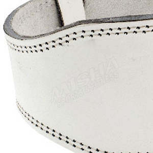 Cinturón de gimnasio de cuero genuino para Fitness, calidad prémium, levantamiento de pesas - Product Image 5