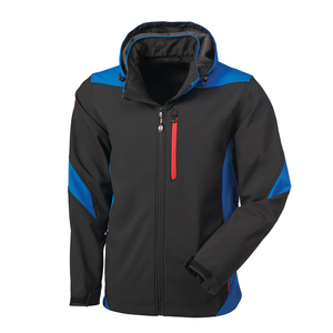 Veste Softshell d'hiver pour hommes pour les sports de plein air Panneaux respirants Capuche détachable en fourrure de mouton Fermeture à glissière - Product Image 2
