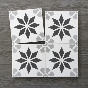 Carrelage carré marocain imprimé pour salle de bain, carreaux de corps complète pour décoration - Product Image 4