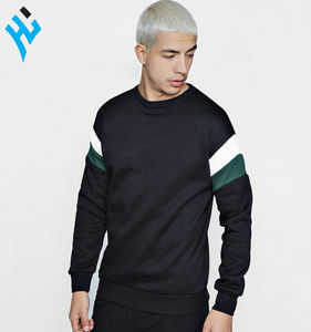 2025 nouveau Design imprimé bras hommes polaire lambrissé sweat en gros unisexe sweat à col rond pour hommes sweat vêtements - Product Image 1