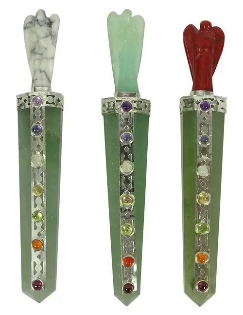 Nieuwste Energie Genezende Groene Aventurine Crystal Sticks Chakra Helende Kristallen Sticks Beschikbaar Voor Verkoop Bij India