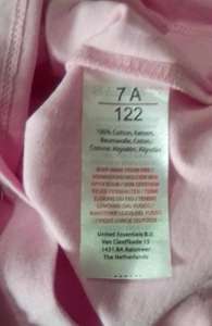 Etiquetas de marca de alta gama, prendas, superventas, niños y niñas, Camiseta de algodón informal con estampado de dibujos animados de cuello redondo de manga corta, stock de 240 - Product Image 6