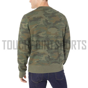 Sweat-shirts et pulls à capuche personnalisés pour hommes, 100% coton jersey, design patchwork tricoté - Product Image 3