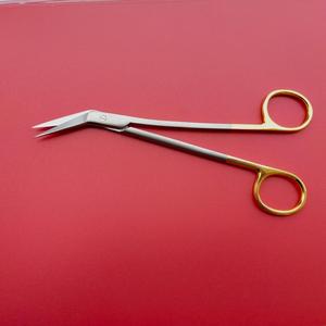 Ciseaux médicaux Tc angulaires de haute qualité de 16cm Nouvel instrument allemand en acier inoxydable Kelly Source d'alimentation manuelle - Product Image 4