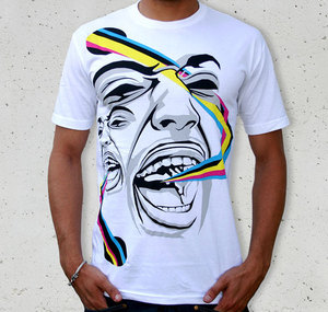 Camisetas transpirables de talla grande con diseño único para hombre con logotipo personalizado y hermosa impresión digital - Product Image 5