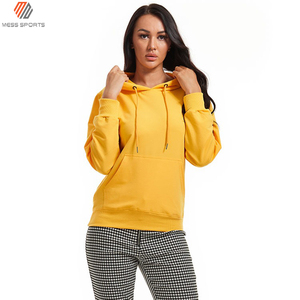 Sweat-shirt à capuche oversize blanc pour femme, manches longues, logo personnalisé imprimé, pull décontracté de haute qualité - Product Image 2