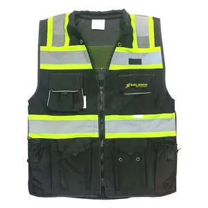 Gilet de sécurité réfléchissant, haute visibilité, de haute qualité, 2021