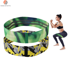 Bande de Résistance en Nylon Camouflage Vert pour l'Exercice, Bande Élastique Durable pour l'Entraînement des Jambes et des Hanches, Convient à Tous les Âges - Product Image 6