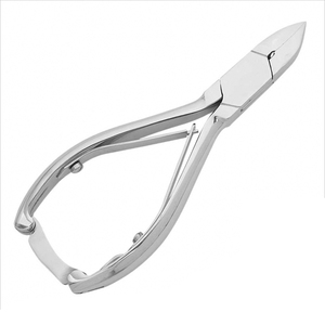 Extra Sharp Blades Nail Cutters Printed Handle Anti slip Grip 4.5 Inch Double Spring <b>Back</b> Locked With Double Spring - Product Image 6