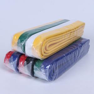 Ceinture de broderie noire personnalisée pour arts martiaux Ceinture unisexe de taekwondo karaté judo Jiu Jitsu brésilien BJJ pour adultes - Product Image 6