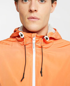 Chaqueta Cortavientos Impermeable de Moda 2026 para Hombre, con Capucha y Forro de Peluche, Cierre de Cremallera, Talla Grande, Estampado Invernal, Logotipo Personalizado - Product Image 6