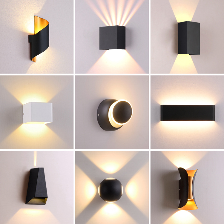 AC110V AC220V Modern Waterproof IP65 Outdoor Decor Indoor Wall Led Lamp Surface Mounted Aluminum Led Wall Lights for Hotel · image 5