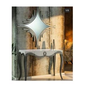 Bedroom Furniture Vanity Modern Corner <b>Dressing</b> <b>Table</b> With <b>Mirror</b> From Indonesia - Product Image 1