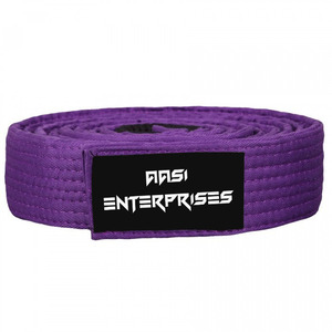 Ceinture de Jiu-Jitsu BJJ 2026 en tissage perlé, personnalisable toutes tailles, pour kimon de Jiu-Jitsu - Product Image 3