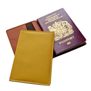 ซองใส่พาสปอร์ตหนังแท้สั่งทำขายส่งเพื่อการส่งเสริมการขาย - Product Image 4