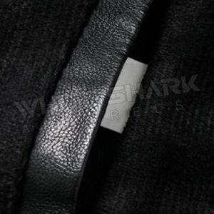 Veste en cuir pour hommes OEM veste de créateur surdimensionnée personnalisée Streetwear veste zippée pour hommes - Product Image 6