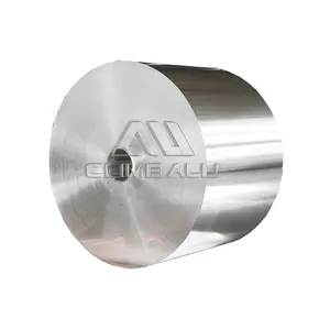 Manufacturers price 8011 11 14 80 micron 0.1mm 30cm aluminium jumbo roll material aluminum foil