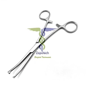 Pinzas Kocher de Acero Inoxidable de 16 cm, Fuente de Alimentación Manual, Uso Hospitalario, Desechables, Certificación CE - Product Image 1