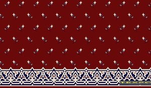 Alfombra musulmana de poliéster acrílico con diseño especial, el mejor suelo de la mejor calidad, 100% lana - Product Image 3