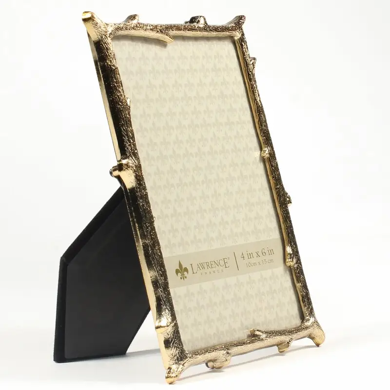 Brass antique finished photo frames hot deal photo frames from india