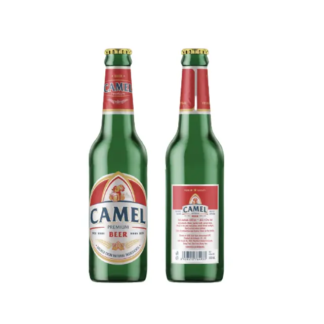 Bière en conserve et en bouteille, bière Lager OEM de fabrication A & B Vietnam