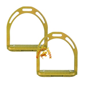 Caballito de montar de aluminio ligero, estribos de cristal Jin, accesorios de montura de caballo, Productos Ecuestres - Product Image 2