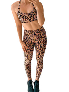 ชุดกีฬาพิมพ์ลายพรางสำหรับผู้หญิงชุดออกกำลังกายแขนยาวไร้ตะเข็บพิมพ์ลายพราง - Product Image 2