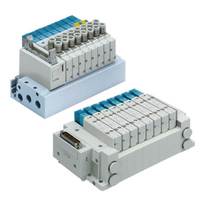 Expédition rapide, électrovanne pneumatique à 5 ports de la série SY