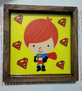 สติกเกอร์ตกแต่งหลากสีสัน พร้อมถาดไม้เคลือบเงา ถาดเสิร์ฟ ถาดตกแต่ง - Product Image 2