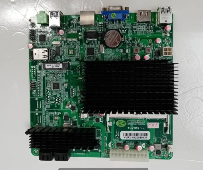 Produsen NAS Cina 4 Lubang MINI-ITXN Komponen Server