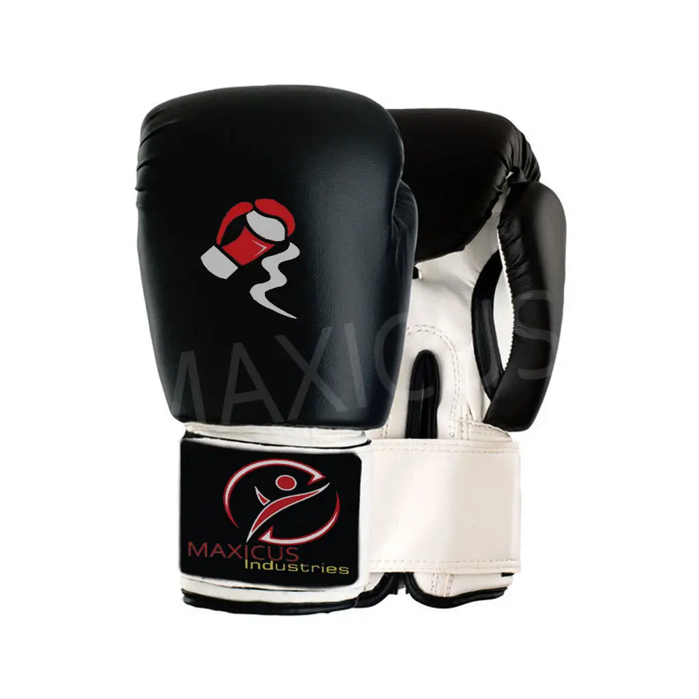 Custom Logo Pu Boxing Gloves Bag Muay Thai