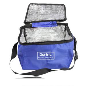 Sac isotherme en nylon multicolore avec isolation en EPE, imperméable, bandoulière réglable, pratique pour le stockage des aliments, transport de canettes, imprimé - Product Image 3