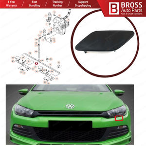 BSP1018-1 Pare-chocs avant Lave-phares Couverture Avant Gauche Côté 1K8955109B, 1K8955109BGRU - Product Image 6