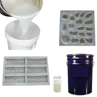 Caoutchouc de silicone liquide RTV-2 à durcissement par condensation pour la fabrication de moules, le plâtre décoratif, la pierre artificielle et le moulage