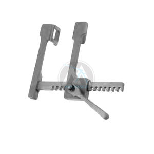 Écarteurs de sternum manuels en acier avec double lames 7in (17.8cm) longueur de bras - Product Image 2