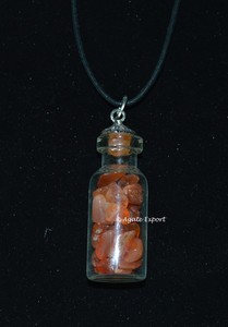จี้ขวดหินอัญมณี Carnelian Chips - Product Image 2