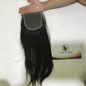 Cabello 150% humano liso y suave, 5x5 HD, cierre de encaje, 100% densidad, venta al por mayor - Product Image 2