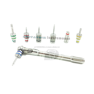Jeu de tournevis pour implants dentaires, 7 pièces, clé à cliquet, tournevis pour implants dentaires, CE, PK, vente en gros, instruments dentaires personnalisés - Product Image 2